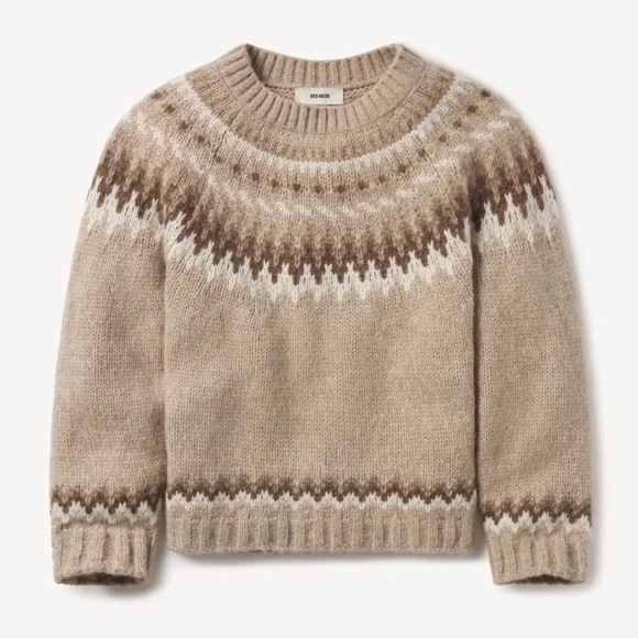 BUCK MASON Fireside Fairisle Sweater Medium - Picture 7 of 7